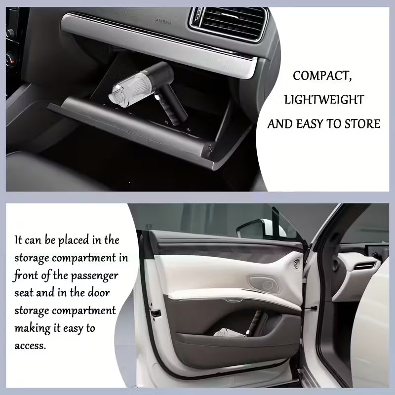 Aspiradora Portátil Para Carro Y Casa