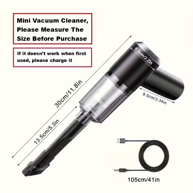 Aspiradora Portátil Para Carro Y Casa